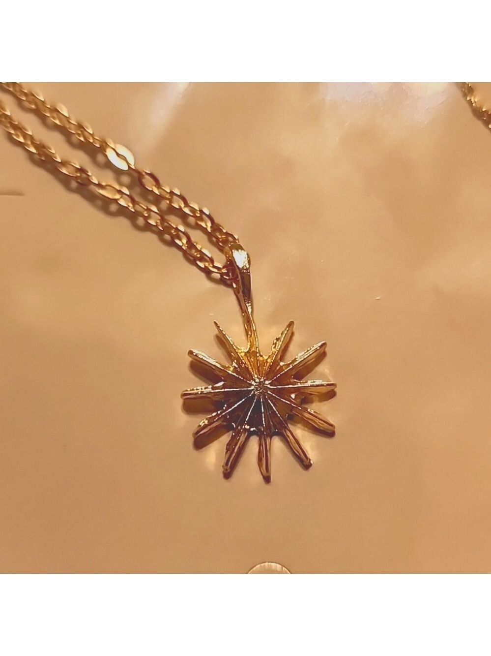 Sunburst Minimal Necklace